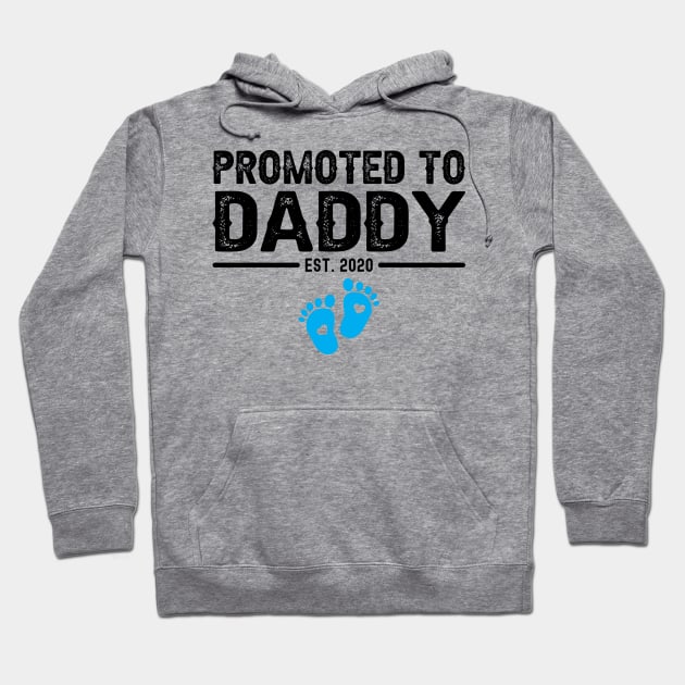 promoted to daddy est 2020 Hoodie by DragonTees